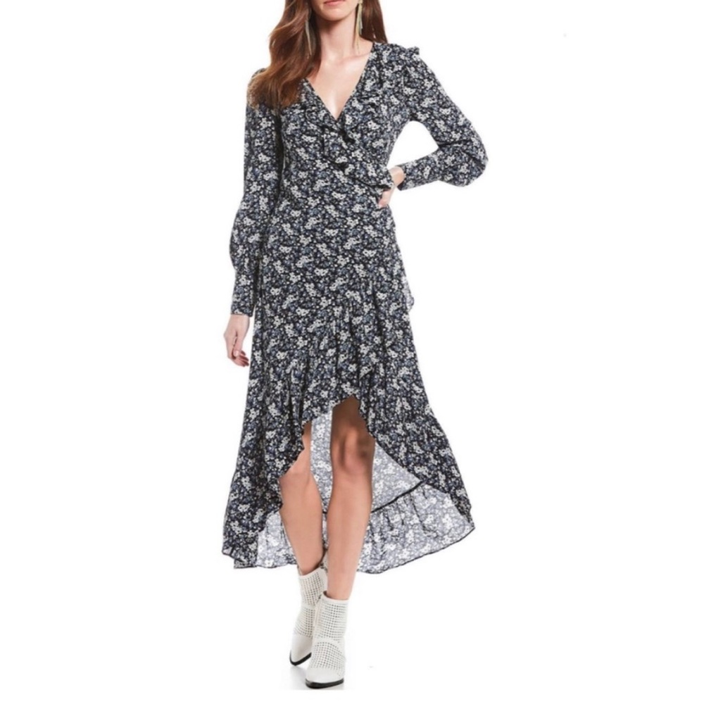 Chelsea&Violet Floral print long sleeve dress
